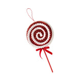 Christmas Ornament Portable Creative Lightweight Christmas Tree Decoration 27cm Lollipop