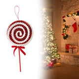 Christmas Ornament Portable Creative Lightweight Christmas Tree Decoration 27cm Lollipop