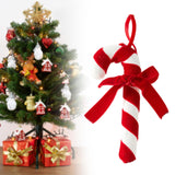 Christmas Ornament Portable Creative Lightweight Christmas Tree Decoration 17cm Candy Cane