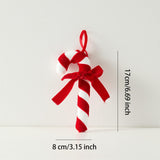 Christmas Ornament Portable Creative Lightweight Christmas Tree Decoration 17cm Candy Cane