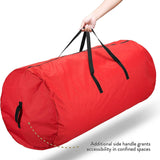 Christmas Storage Bag Dustproof Wide Opening Holiday Decoration Storage Bags Red