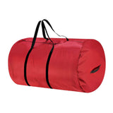 Christmas Storage Bag Dustproof Wide Opening Holiday Decoration Storage Bags Red