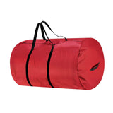 Christmas Storage Bag Dustproof Wide Opening Holiday Decoration Storage Bags Red