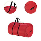 Christmas Storage Bag Dustproof Wide Opening Holiday Decoration Storage Bags Red