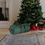 Christmas Storage Bag Dustproof Wide Opening Holiday Decoration Storage Bags Green