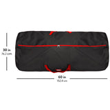 Christmas Storage Bag Dustproof Wide Opening Holiday Decoration Storage Bags Black