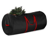 Christmas Storage Bag Dustproof Wide Opening Holiday Decoration Storage Bags Black