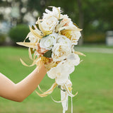Maxbell Wedding Bridal Bouquet Gift Tossing Bouquet for Wedding Ceremony Anniversary