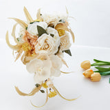 Maxbell Wedding Bridal Bouquet Gift Tossing Bouquet for Wedding Ceremony Anniversary
