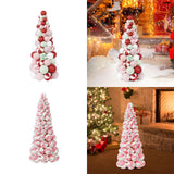 Christmas Ball Tree Gift Christmas Tree Ornament for Office Fireplace Indoor Mix Color