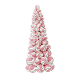 Christmas Ball Tree Gift Christmas Tree Ornament for Office Fireplace Indoor Pink White