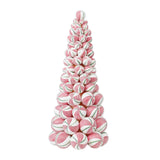 Christmas Ball Tree Gift Christmas Tree Ornament for Office Fireplace Indoor Pink White