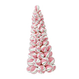 Christmas Ball Tree Gift Christmas Tree Ornament for Office Fireplace Indoor Pink White