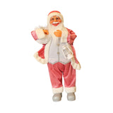 Christmas Figurine Ornament Crafts for Tabletop Party Favors Supplies Office Pink