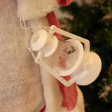 Christmas Figurine Ornament Crafts for Tabletop Party Favors Supplies Office Pink