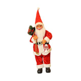 Christmas Figurine Ornament Crafts for Tabletop Party Favors Supplies Office Red