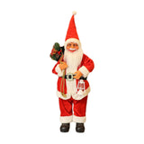 Christmas Figurine Ornament Crafts for Tabletop Party Favors Supplies Office Red