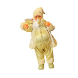 Christmas Figurine Ornament Crafts for Tabletop Party Favors Supplies Office Gold