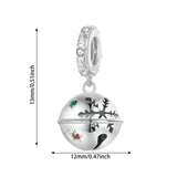 Christmas Bracelet Charm Pendant for Necklaces Xmas Bracelets Craft Supplies Style E