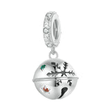 Christmas Bracelet Charm Pendant for Necklaces Xmas Bracelets Craft Supplies Style E