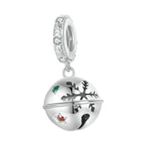 Christmas Bracelet Charm Pendant for Necklaces Xmas Bracelets Craft Supplies Style E