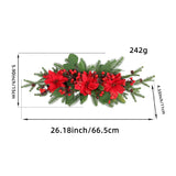 Christmas Centerpiece Table Decoration Christmas Swag for Restaurant Outdoor