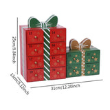 Christmas Wooden Advent Calendar Wood Advent Calendar for Kids Adults School