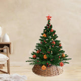 Christmas Tree Collar Xmas Tree Base Stand for Party Shopping Mall Farmhouse Large