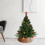 Maxbell Christmas Tree Collar Xmas Tree Base Stand for Party Shopping Mall Farmhouse Small