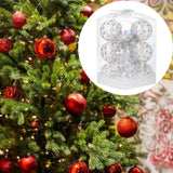 Christmas Ball Ornaments Christmas Decorations DIY for Holiday Outdoor Party 12pcs Style C