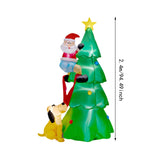 Christmas Tree Inflatable Xmas Decor for Outdoor Indoor Backyard Garden