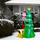 Christmas Tree Inflatable Xmas Decor for Outdoor Indoor Backyard Garden