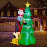 Christmas Tree Inflatable Xmas Decor for Outdoor Indoor Backyard Garden