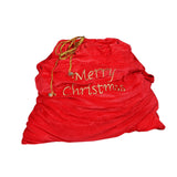 Maxbell Merry Christmas Bag Party Favor Reusable Present Toys Storage Bag Claus Sack