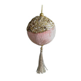 Christmas Tree Hanging Decoration Christmas Bauble for Holiday Home New Year Ball Pink