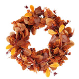 Maxbell Fall Wreath Eucalyptus Leaves Housewarming Garden Festival Front Door Wreath