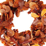 Maxbell Fall Wreath Eucalyptus Leaves Housewarming Garden Festival Front Door Wreath