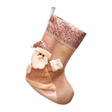 Christmas Stocking Christmas Sock for Party Supplies Bedrooms Stairs Santa Claus