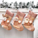 Christmas Stocking Christmas Sock for Party Supplies Bedrooms Stairs Snowman