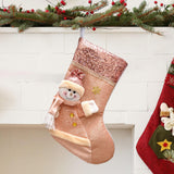 Christmas Stocking Christmas Sock for Party Supplies Bedrooms Stairs Snowman