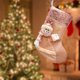 Christmas Stocking Christmas Sock for Party Supplies Bedrooms Stairs Snowman