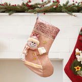 Christmas Stocking Christmas Sock for Party Supplies Bedrooms Stairs Deer