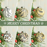 12Pcs Christmas Balls Ornaments Christmas Tree Decoration Decorative Baubles