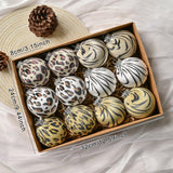 12Pcs Christmas Balls Ornaments Christmas Tree Decoration Decorative Baubles