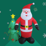 Maxbell Lighted Christmas Inflatable Santa Claus Novelty Xmas Inflatable Decorations