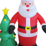 6 ft Christmas Inflatable Santa Novelty Holiday Gift Blow up Yard Decoration