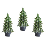 Maxbell Mini Christmas Tree Accessories Ornament for Festive Photo Props Centerpiece 22 cm