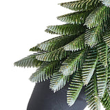 Maxbell Mini Christmas Tree Accessories Ornament for Festive Photo Props Centerpiece 28 cm