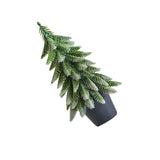 Maxbell Mini Christmas Tree Accessories Ornament for Festive Photo Props Centerpiece 34 cm
