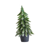 Maxbell Mini Christmas Tree Accessories Ornament for Festive Photo Props Centerpiece 34 cm